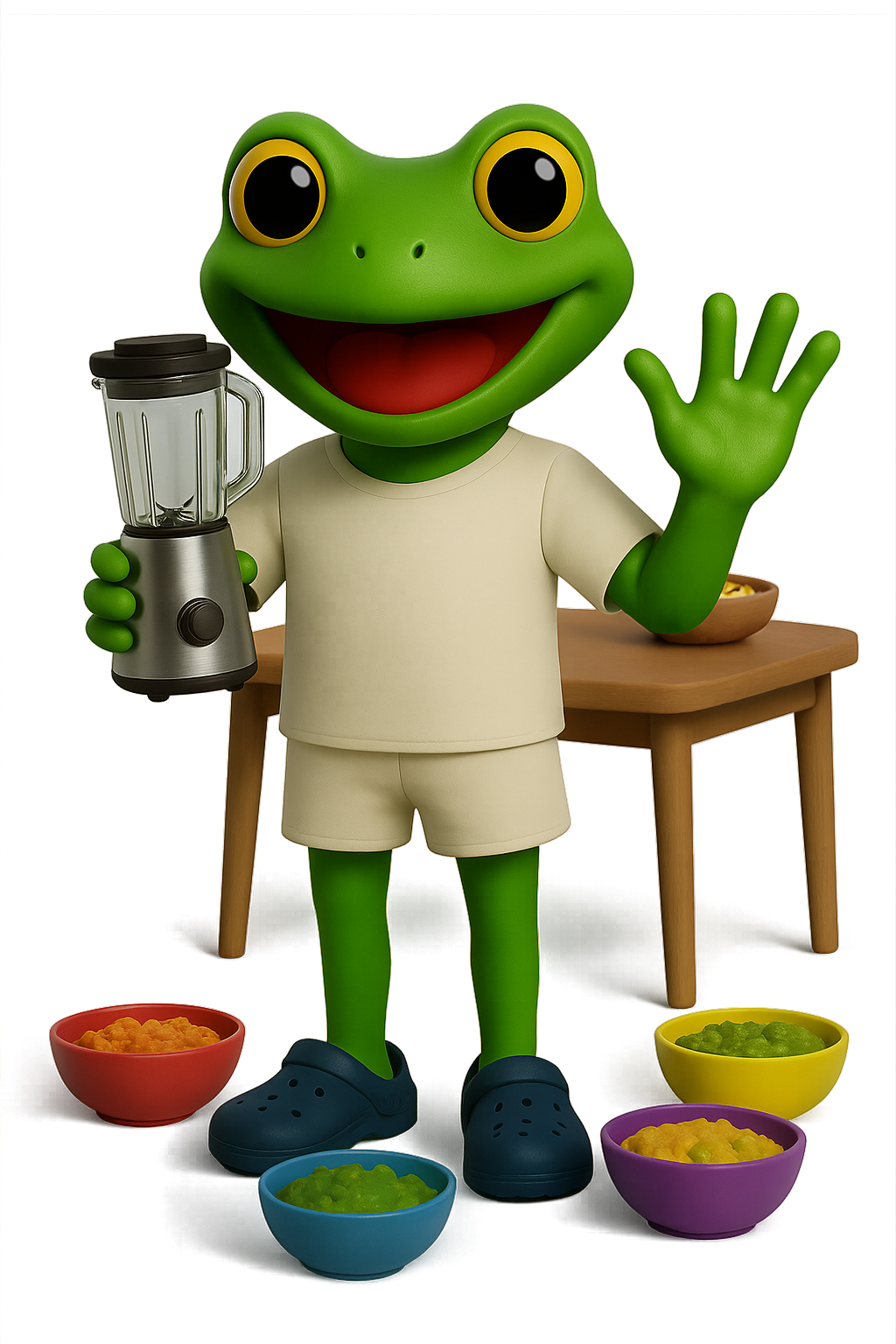 Froggy Blender Banner
