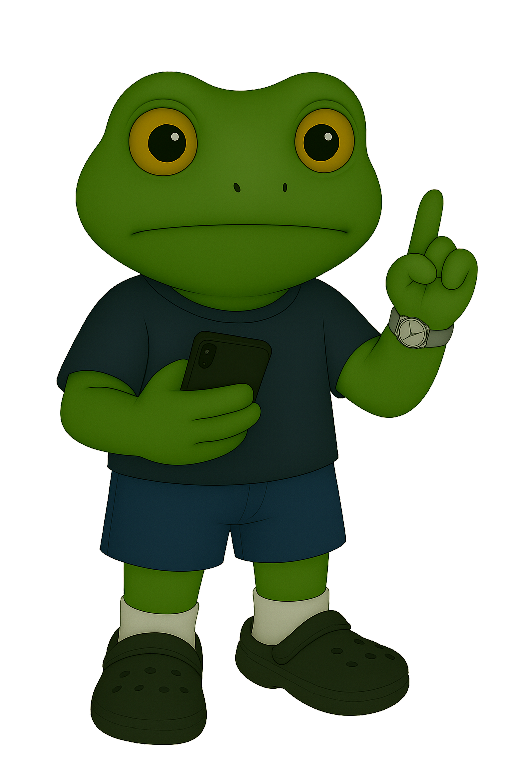 Froggy Phone Banner